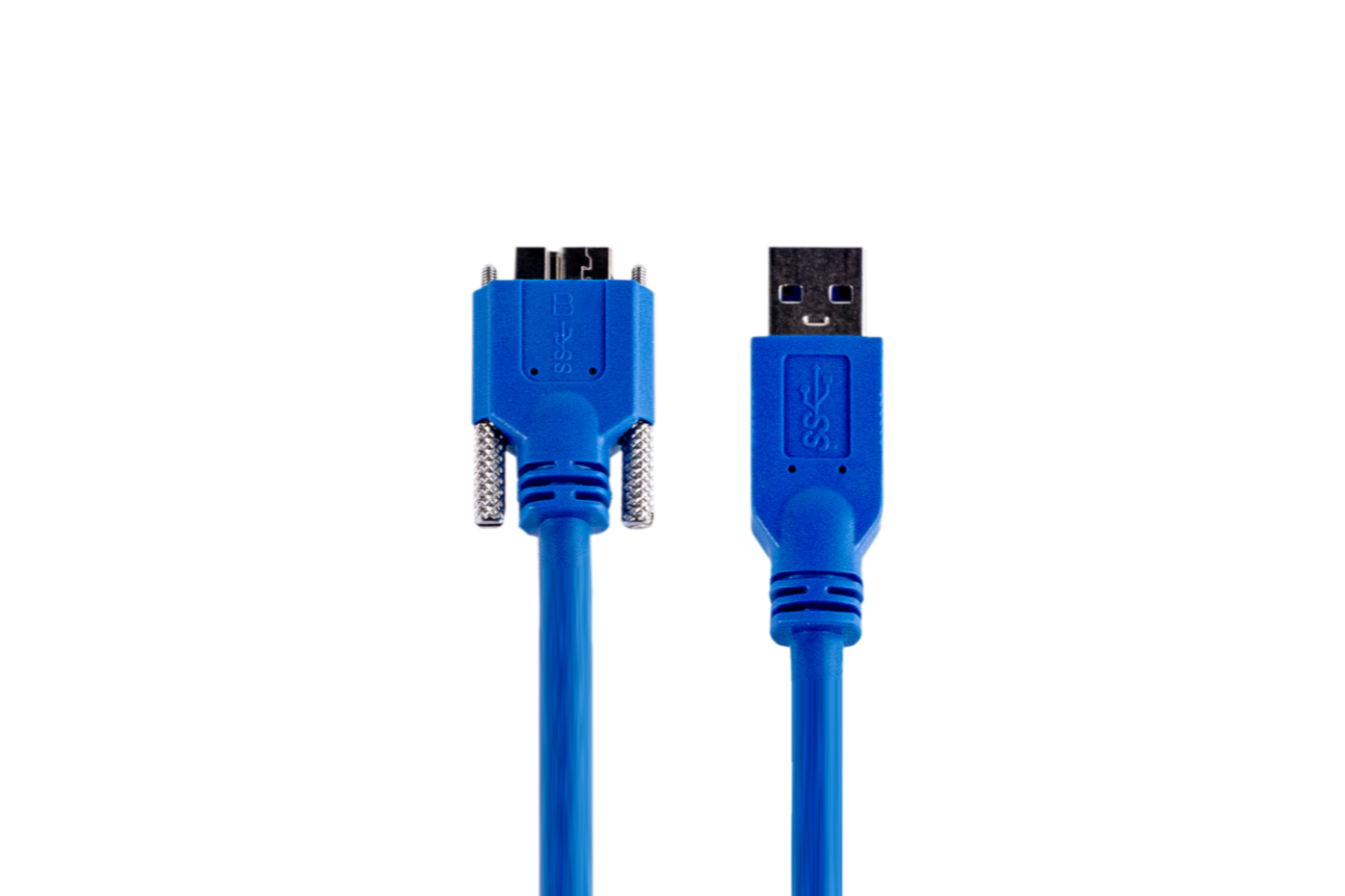 USB3.2 ACC/Type A - Micro B ケーブル スクリューロック付