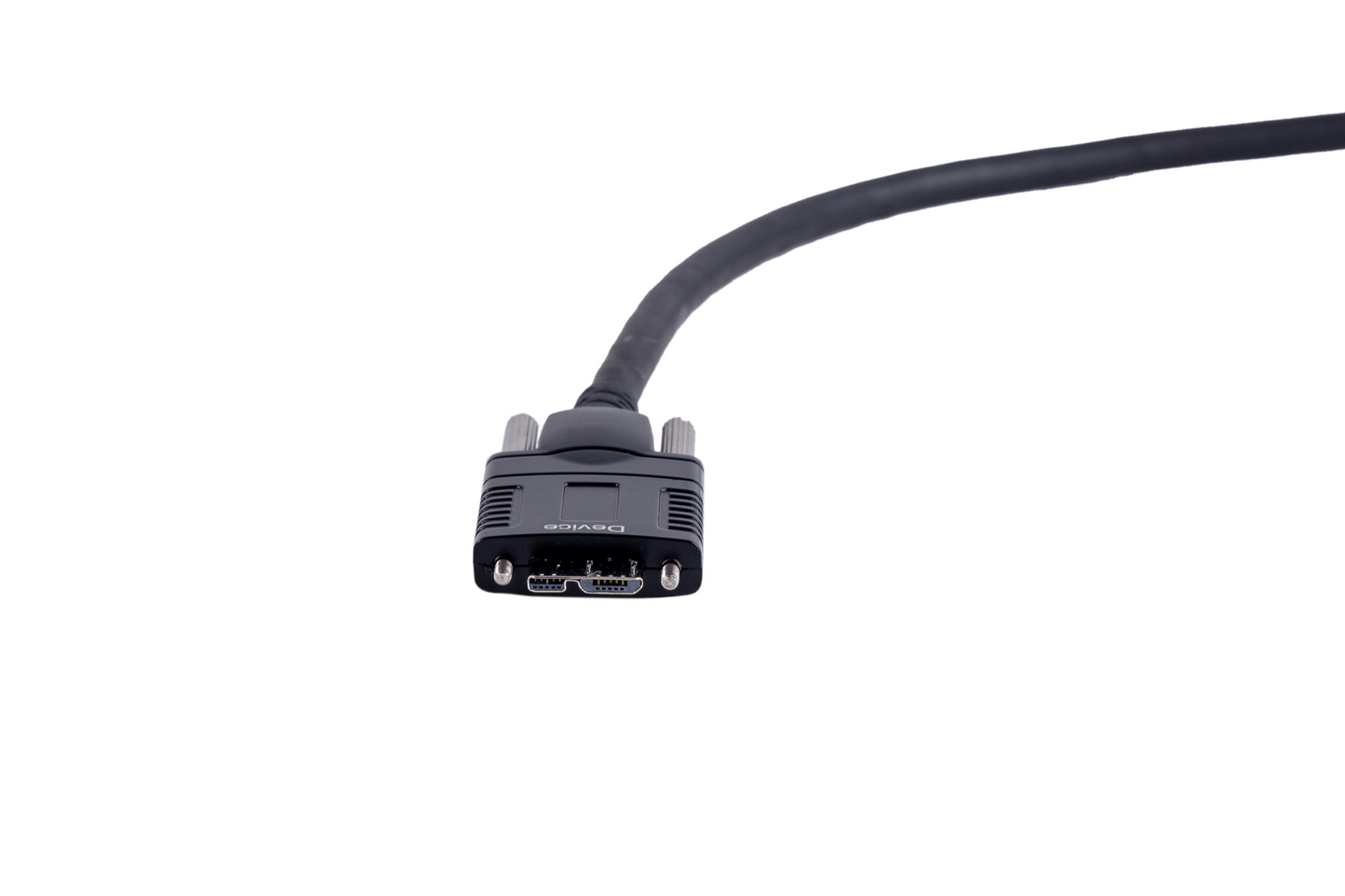 USB3.2アクティブ光ケーブル (AOC)/Type A - Micro B スクリューロック付