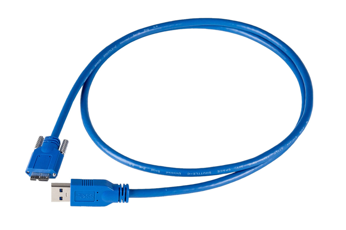 USB3.2/Type A - Micro Bケーブル スクリューロック付